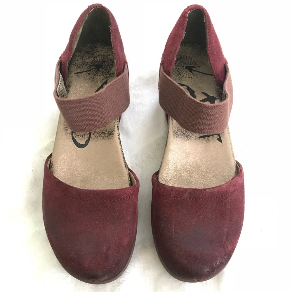 Wine OTBT Migrant Two Size 7 NWT